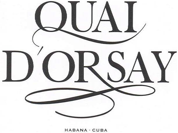 多塞尔码头 Quai d'Orsay 雪茄 logo