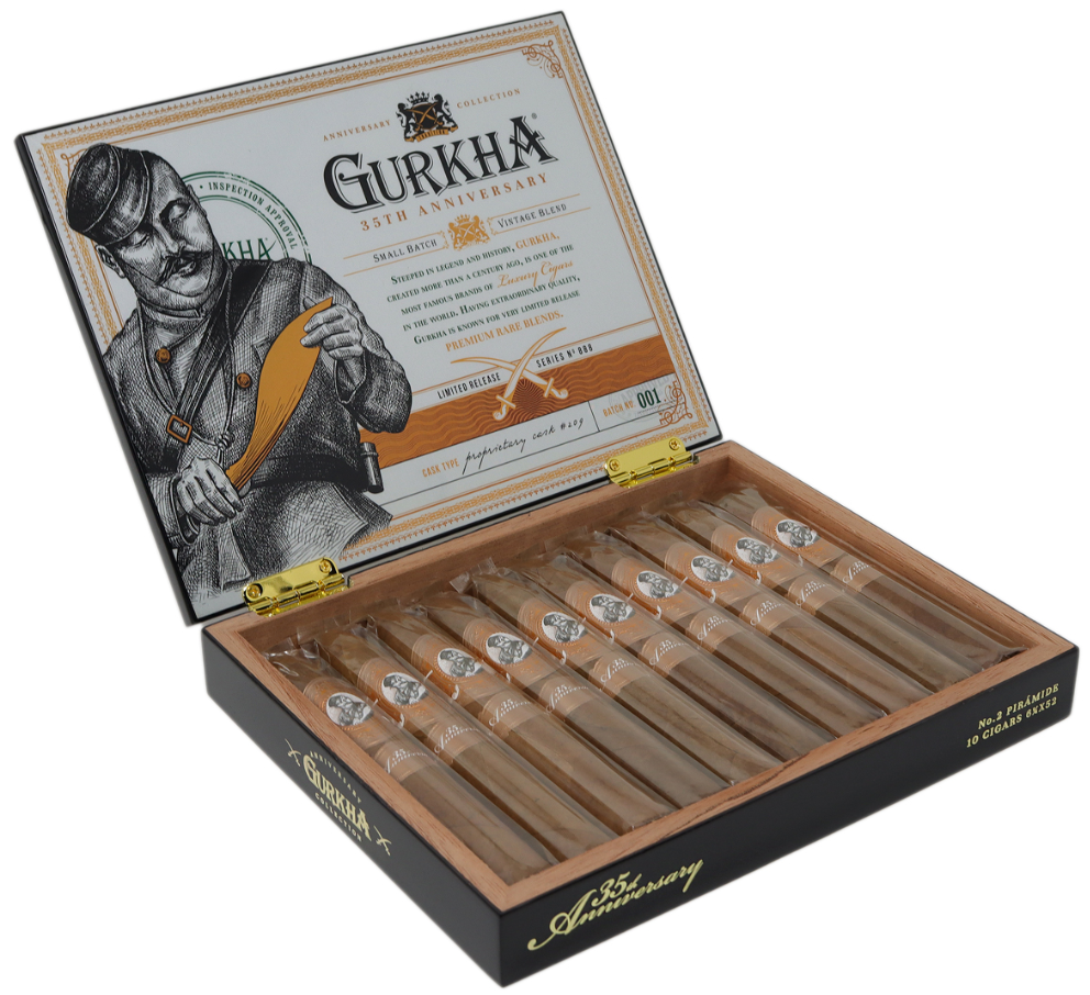 Gurkha 35th Anniversary | 廓​尔喀 35 周年纪念系列雪茄